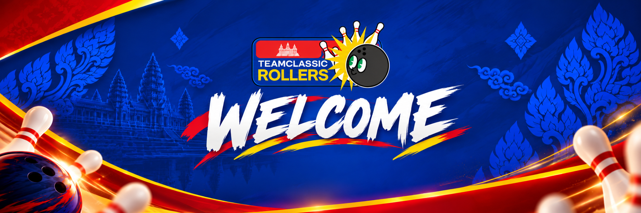 Team Classic Rollers Welcome banner
